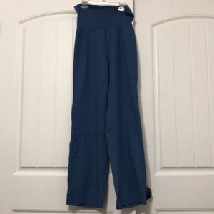 Blue Linen Pant